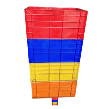 Plastic storage crates